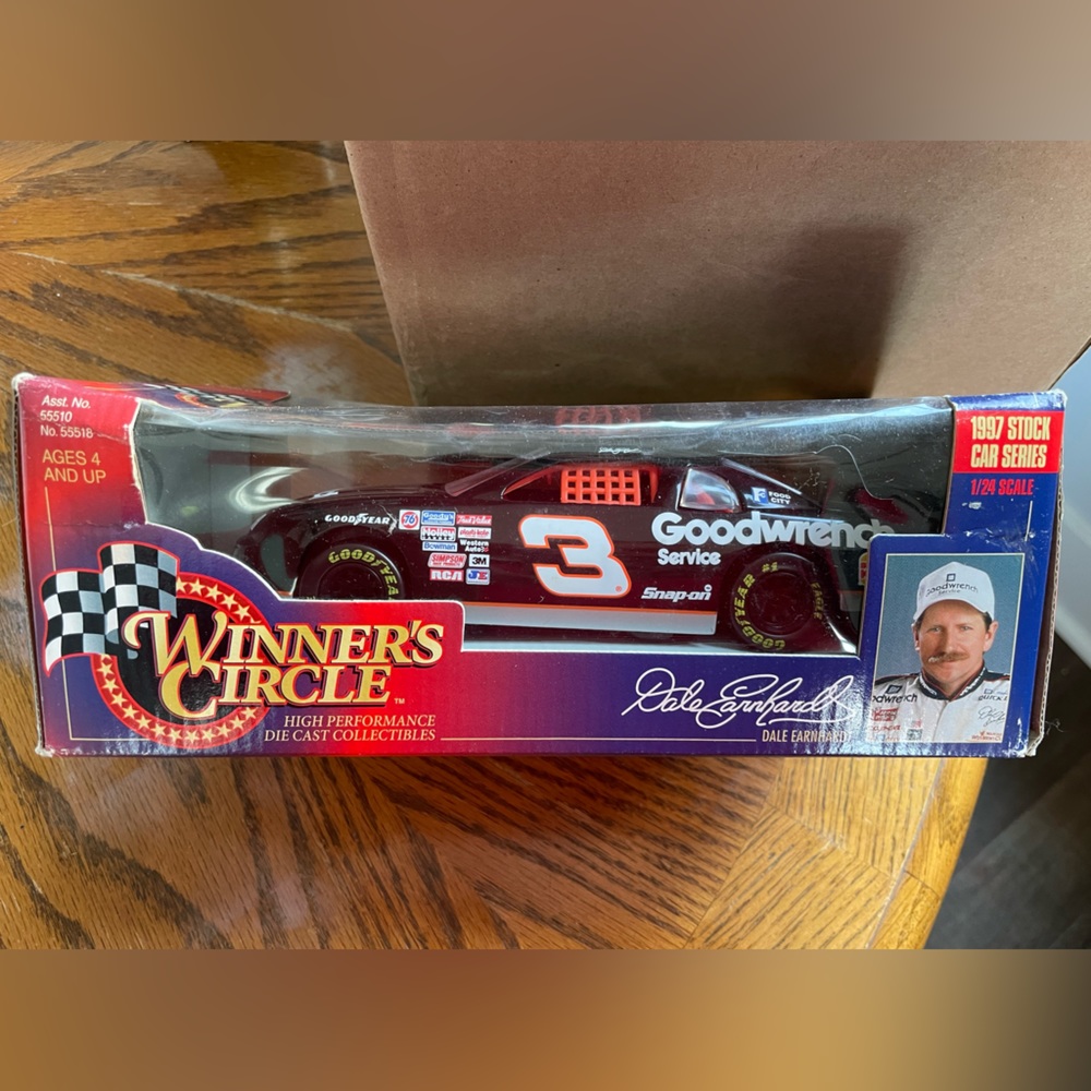 1997 Stock Car Series Winners Circle Dale Earnhardt #3 car